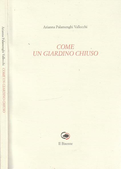 Come un giardino chiuso - copertina