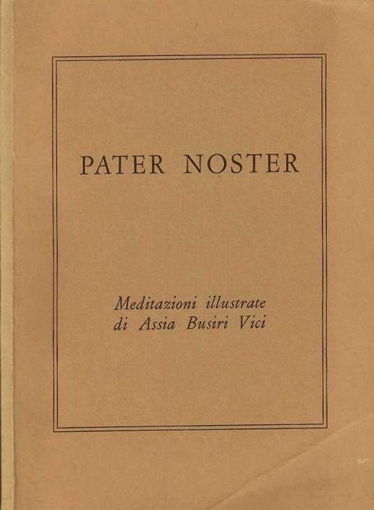 Pater Noster - copertina
