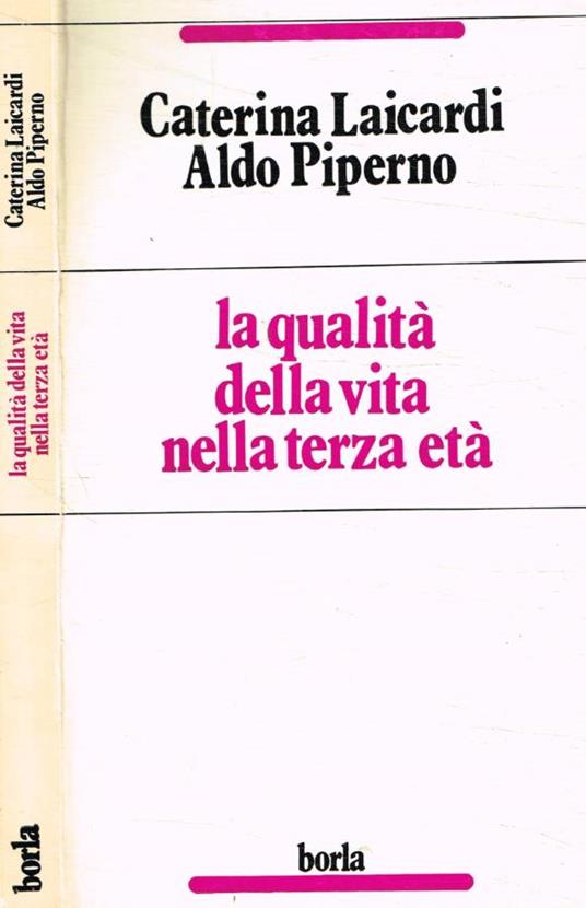 La qualità della vita nella terza età - copertina