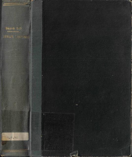 Jésus intime Tome I - copertina