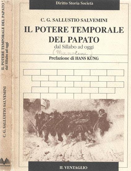 Il potere temporale dal Sillabo ad oggi - copertina