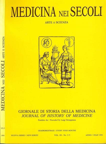 Medicina nei Secoli. Arte e scienza - copertina
