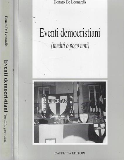 Eventi democristiani (inediti o poco noti) - copertina