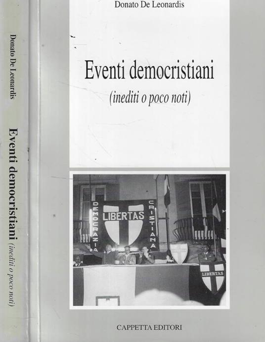 Eventi democristiani (inediti o poco noti) - copertina