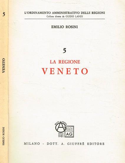 La Regione Veneto - copertina