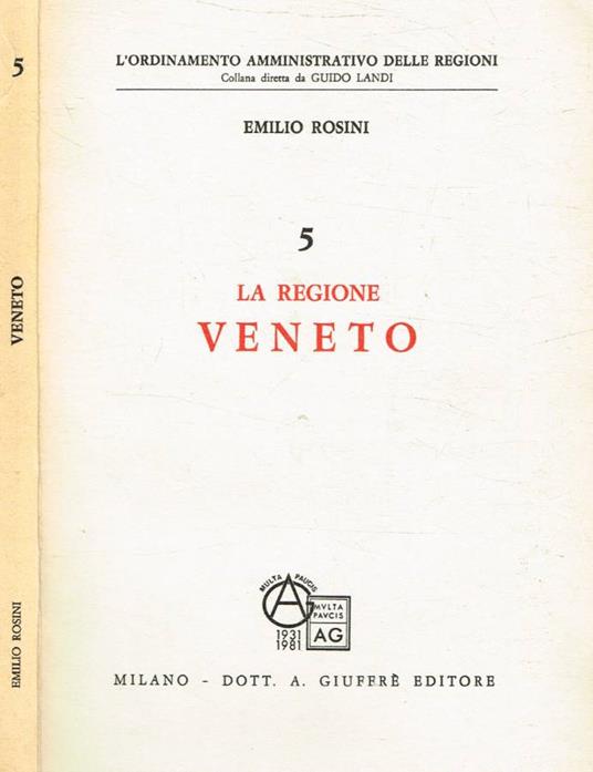 La Regione Veneto - copertina