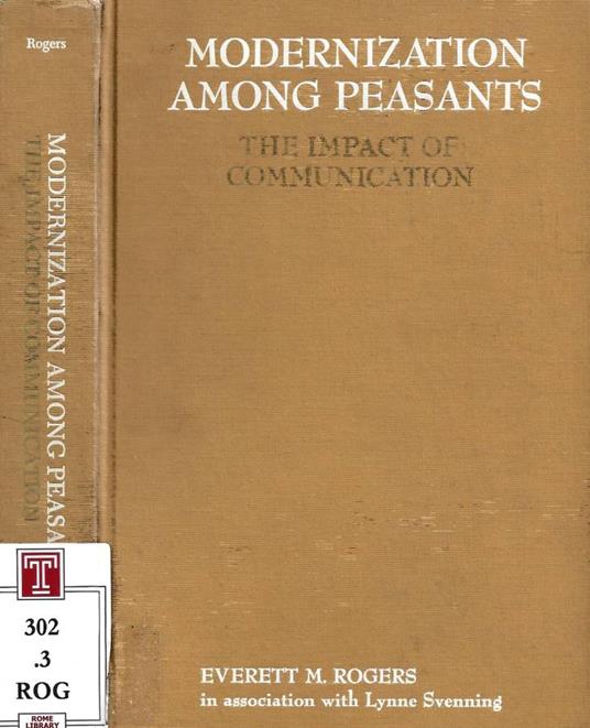 Modernization Among Peasants - copertina