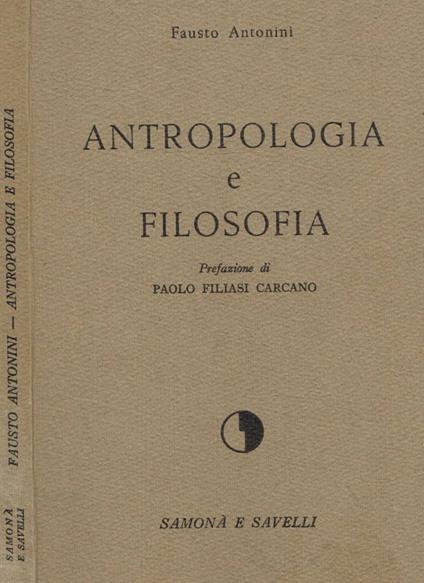 Antropologia e filosofia - copertina