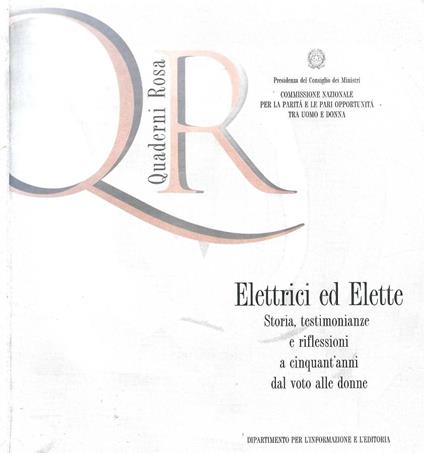Elettrici ed elette - copertina