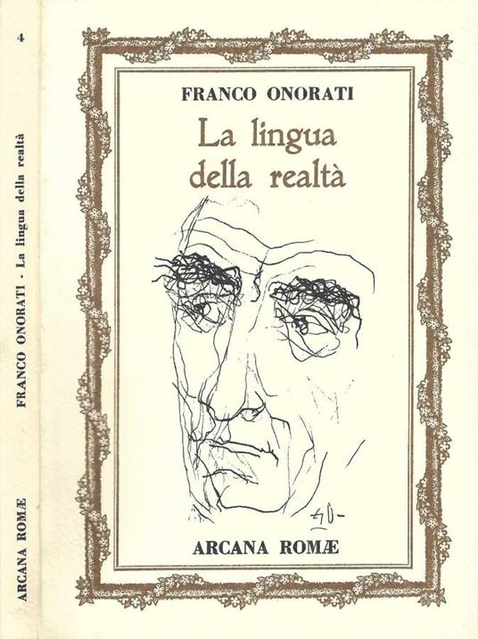 La lingua della realtà - copertina