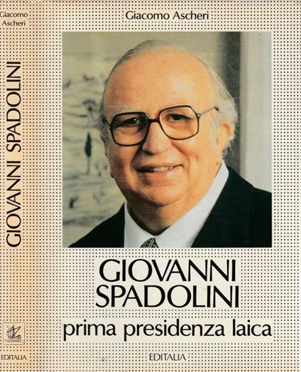 Giovanni Spadolini (Autografo) - copertina