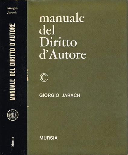 Manuale del Diritto d'Autore - copertina