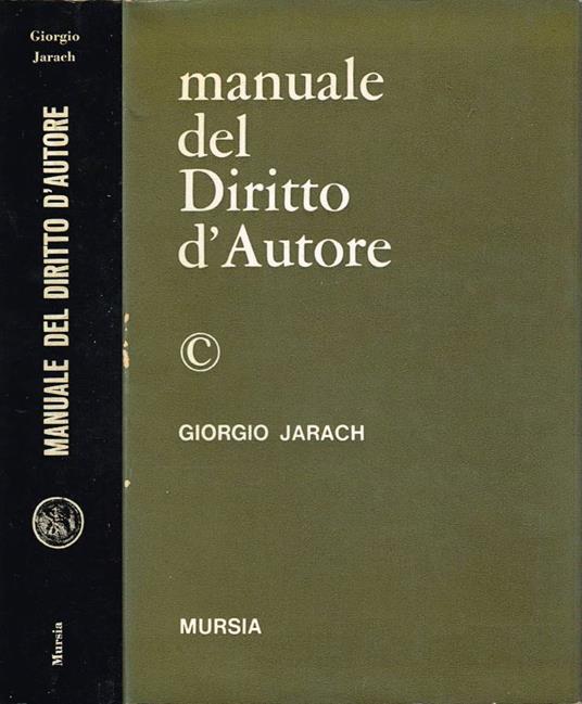 Manuale del Diritto d'Autore - copertina