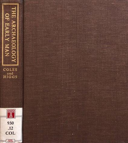 The archaeology of early man - copertina