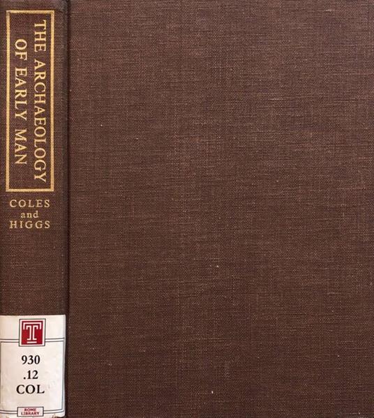 The archaeology of early man - copertina