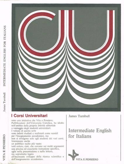 Intermediate English for Italians - copertina