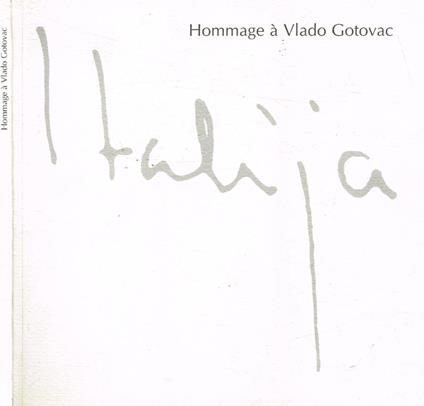 Hommage a Vlado Gotovac - copertina