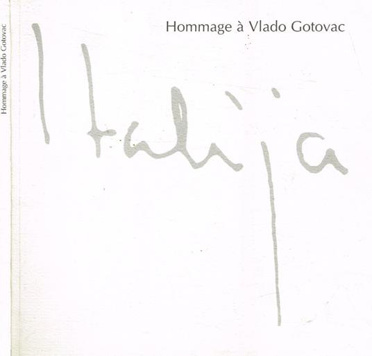 Hommage a Vlado Gotovac - copertina