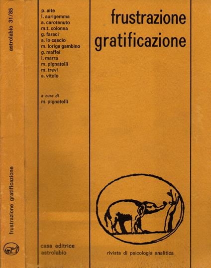 Frustrazione gratificazione - copertina
