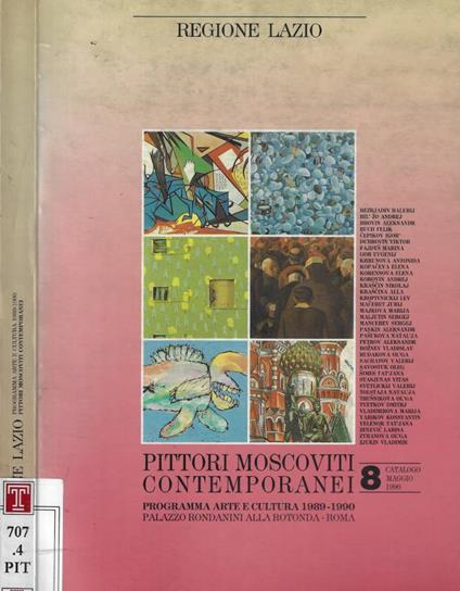 Pittori moscoviti contemporanei - copertina