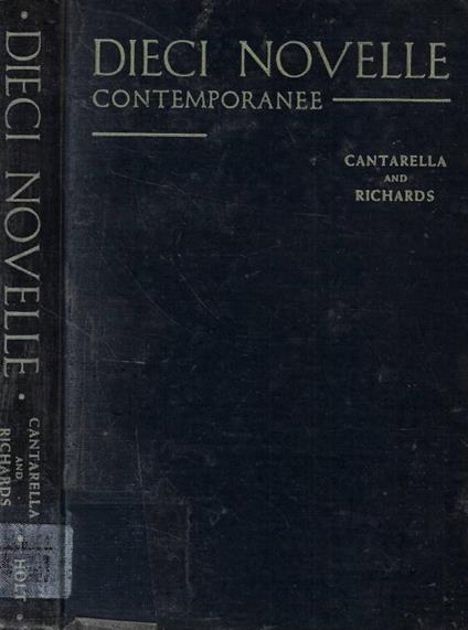 Dieci novelle contemporanee - copertina