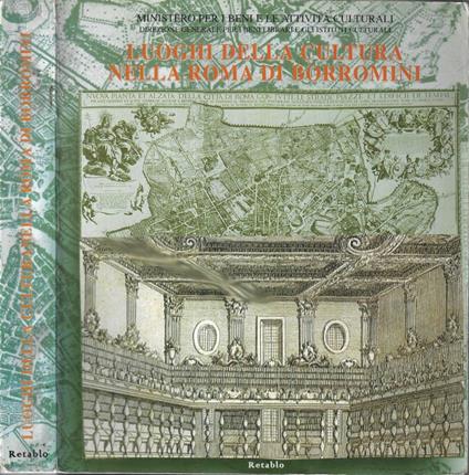 I luoghi della cultura nella Roma di Borromini - copertina