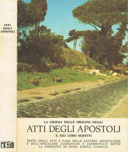 La chiesa delle origini negli Atti degli Apostoli e nei loro scritti - copertina
