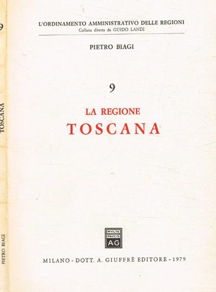 La Regione Toscana - copertina