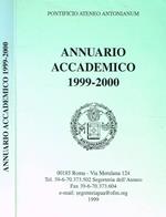 Annuario accademico 1999-2000