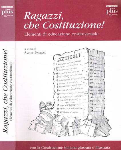 Ragazzi, che Costituzione! - copertina
