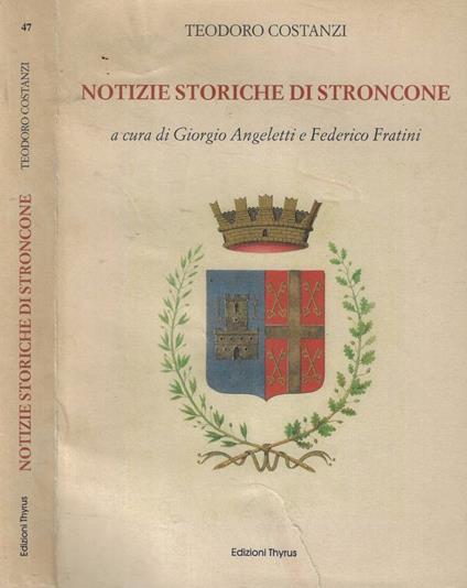Notizie storiche di Stroncone - copertina