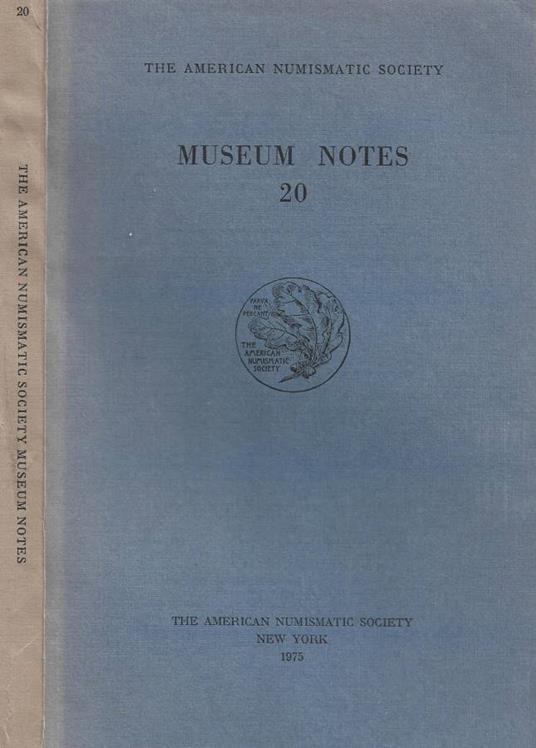 Museum Notes 20 - copertina