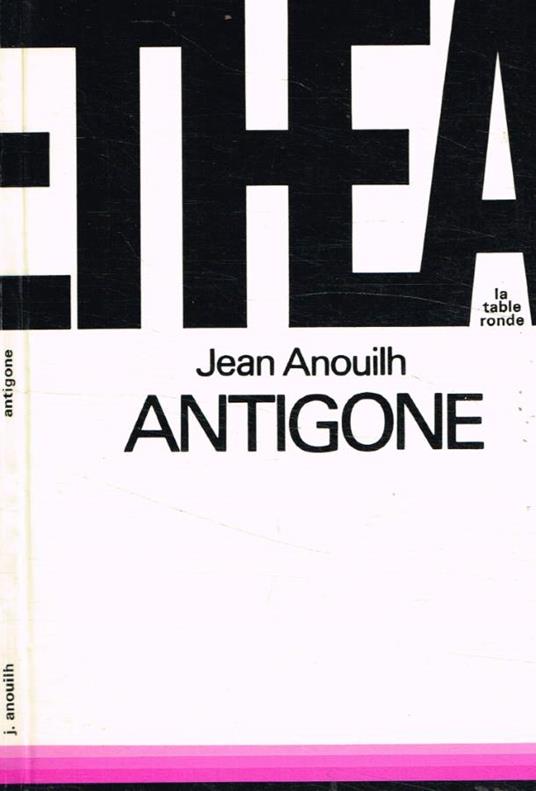 Antigone - Jean Anouilh - copertina