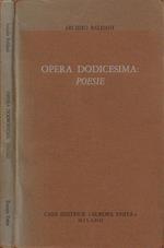 Opera Dodicesima: Poesie (Autografo)