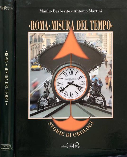 Roma, misura del tempo - Manlio Barberito - copertina