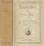 Elementi di economia pubblica