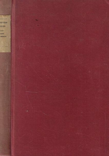 Selected poems - John Betjeman - copertina