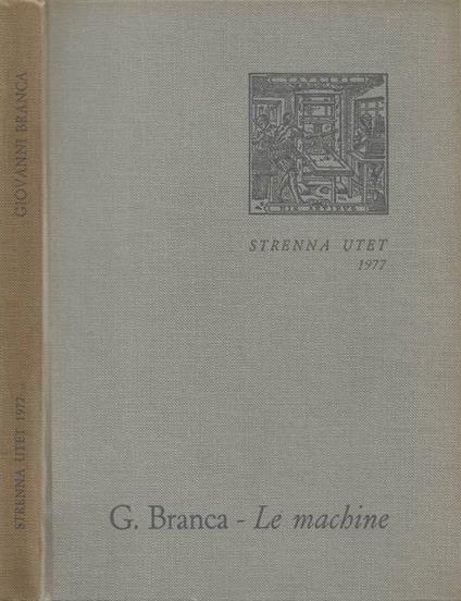 Le machine (1629) - Giovanni Branca - copertina