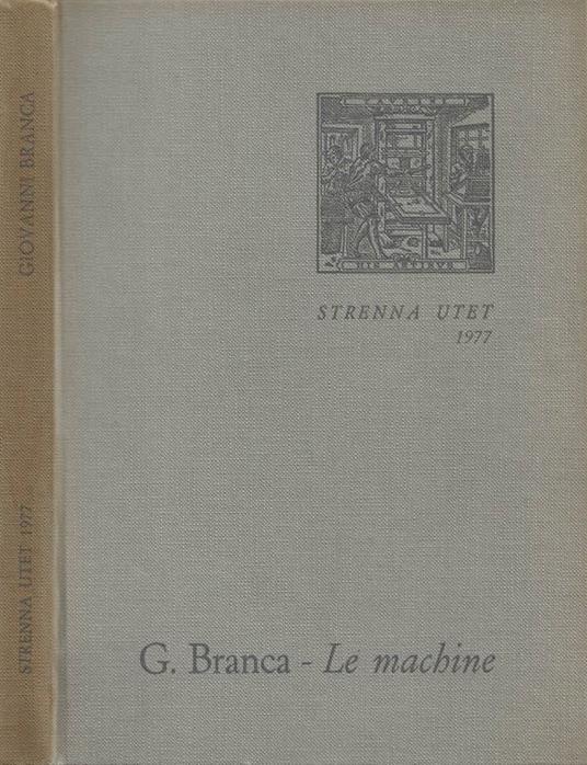 Le machine (1629) - Giovanni Branca - copertina
