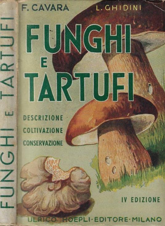Funghi e tartufi - Fridiano Cavara - copertina