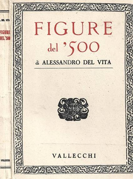 Figure del '500 - Alessandro Del Vita - copertina