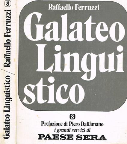 Galateo linguistico - Raffaello Ferruzzi - copertina
