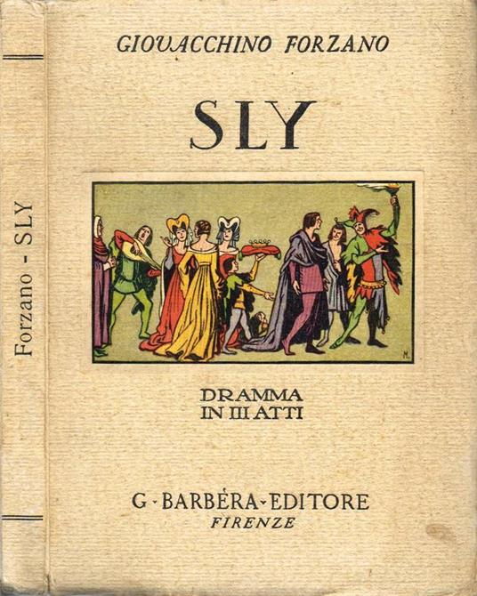 Sly - Giovacchino Forzano - copertina