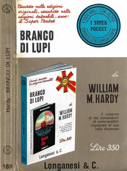 Branco di lupi - William Hardy - copertina