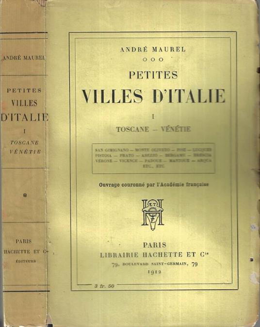 Petites villes d' Italie I - André Maurel - copertina