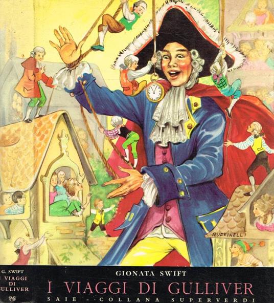 I viaggi di Gulliver - Gionata Swift - copertina