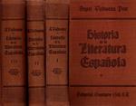 Historia de la Literatura Espanola Vol. I, II, III