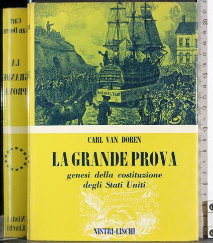 grande prova. Genesi costituzione Stati Uniti - copertina