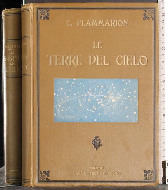 Le terre del cielo - Camillo Flammarion - copertina