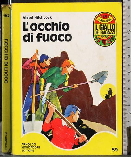 L' occhio di fuoco - Alfred Hitchcock - copertina